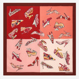 FOULARD IN SETA CON STAMPA GENIO 310231 002 SALVATORE FERRAGAMO 