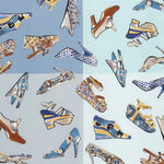 FOULARD IN SETA CON STAMPA GENIO 310231 003 SALVATORE FERRAGAMO 