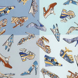 FOULARD IN SETA CON STAMPA GENIO 310231 003 SALVATORE FERRAGAMO 