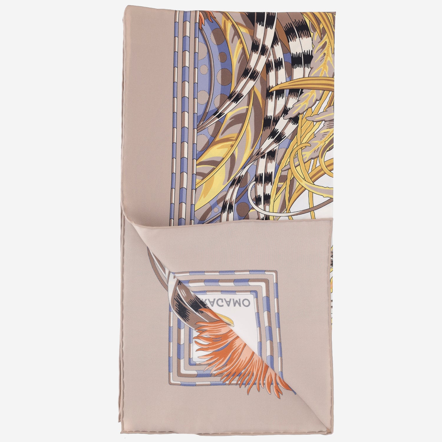 FOULARD IN SETA CON STAMPA Rooster 310234 003 SALVATORE FERRAGAMO 