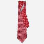 CRAVATTA IN SETA CON MOTIVO GEOMETRICO 351320 004 SALVATORE FERRAGAMO 