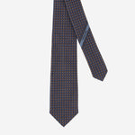 CRAVATTA IN SETA CON PATTERN GEOMETRICO 351356 004 SALVATORE FERRAGAMO 