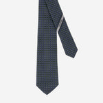 CRAVATTA IN SETA CON CON PATTERN GEOMETRICO 351356 005 SALVATORE FERRAGAMO 