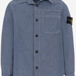 CAMICIA IN DENIM DI COTONE 1100002 S0310V0040 STONE ISLAND KIDS 
