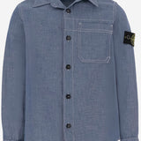 CAMICIA IN DENIM DI COTONE 1100002 S0310V0040 STONE ISLAND KIDS 