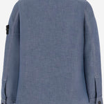 CAMICIA IN DENIM DI COTONE 1100002 S0310V0040 STONE ISLAND KIDS 