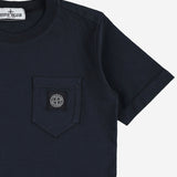 T-SHIRT IN COTONE CON LOGO 2100003 S0047V0020 STONE ISLAND KIDS 