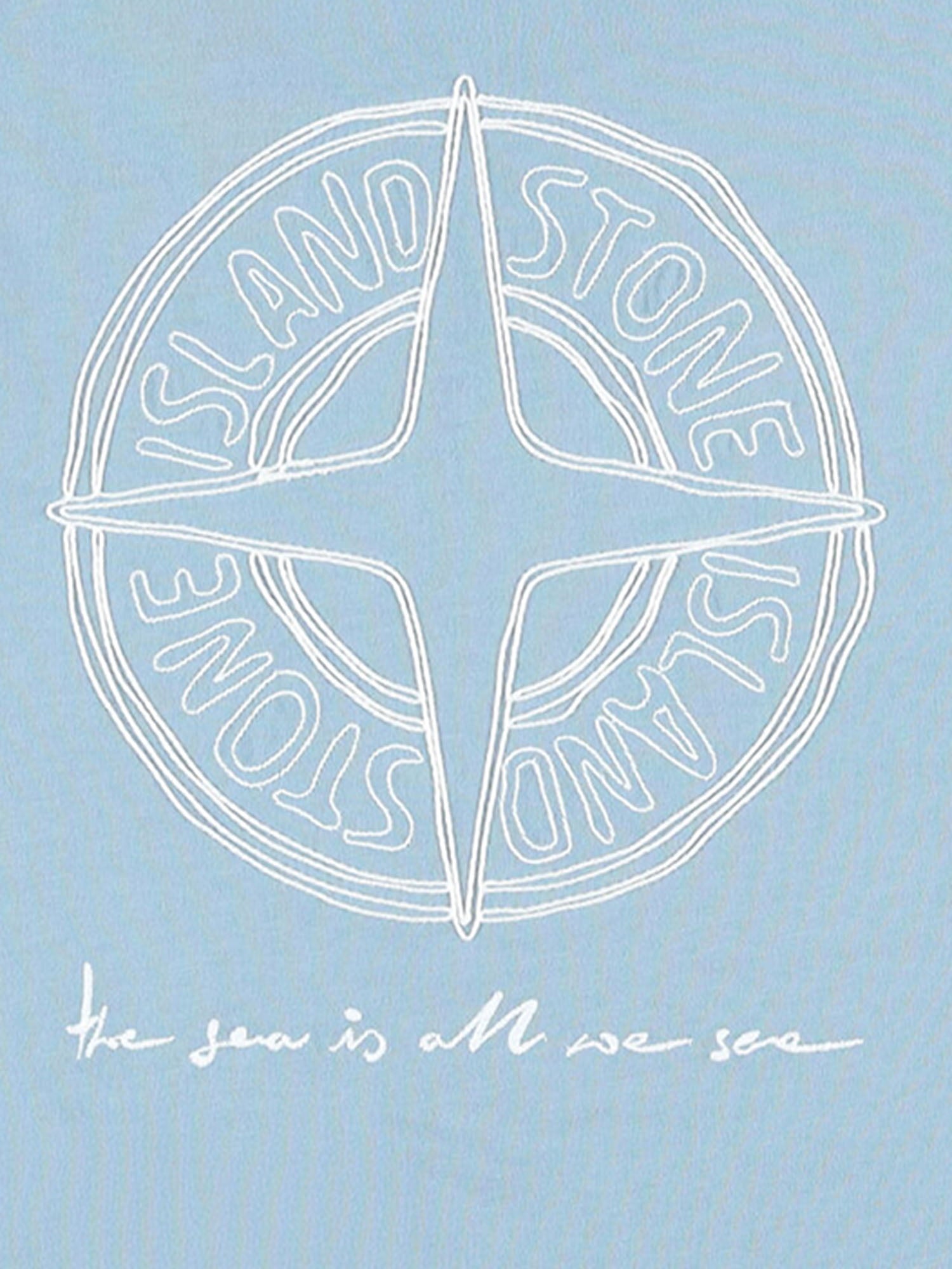 T-SHIRT IN COTONE CON LOGO 2100011 S0369V004A STONE ISLAND KIDS 