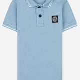 POLO IN COTONE STRETCH CON LOGO 2200001 S0018V004A STONE ISLAND KIDS 