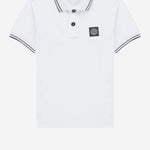 POLO IN COTONE STRETCH CON LOGO 2200001 S0018V1001 STONE ISLAND KIDS 