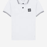 POLO IN COTONE STRETCH CON LOGO 2200001 S0018V1001 STONE ISLAND KIDS 