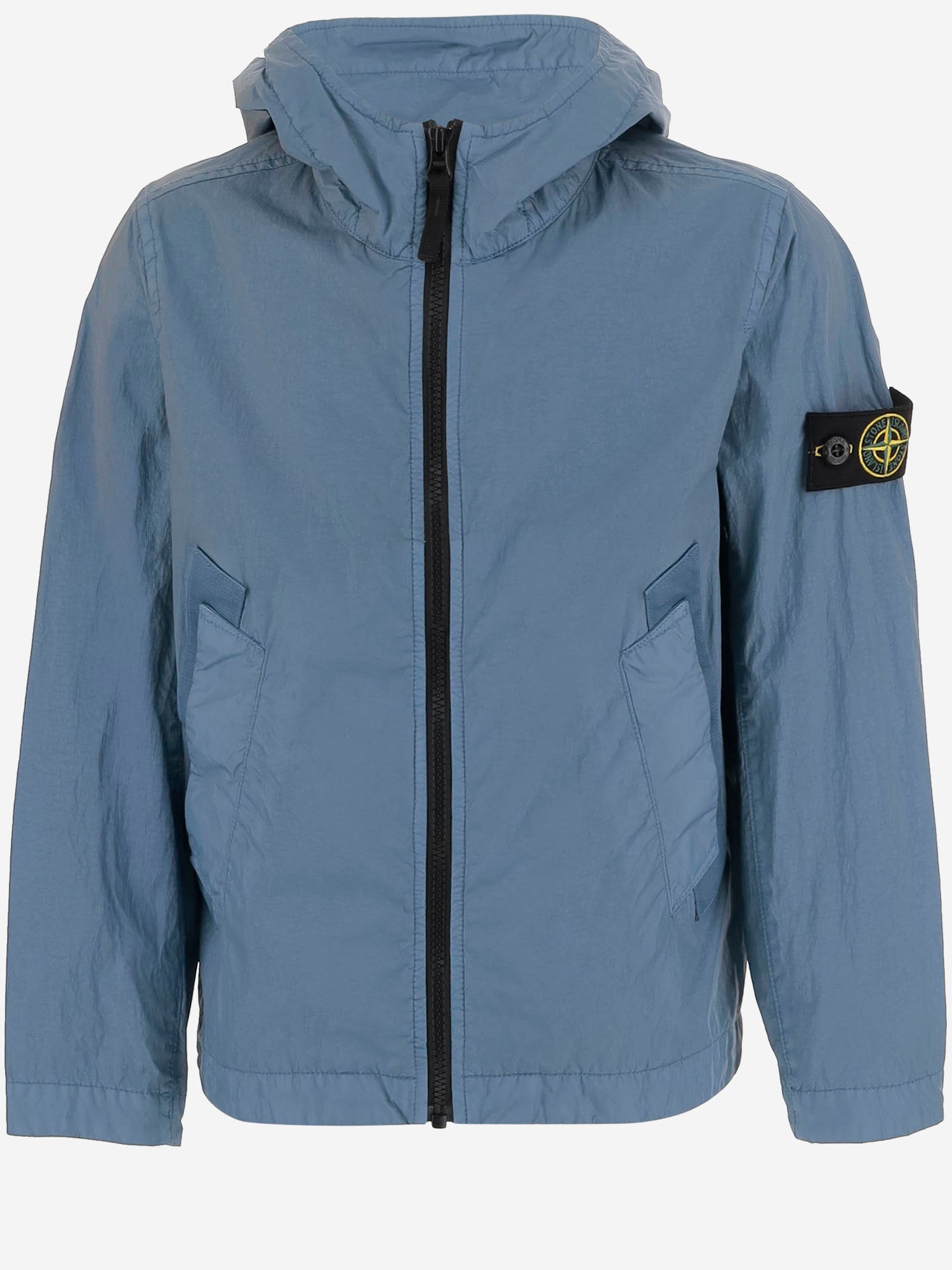 GIACCA IN NYLON CON LOGO 4100003 S0A23V004A STONE ISLAND KIDS 