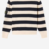 MAGLIONE IN MISTO COTONE A RIGHE 5100011 S0M11V0028 STONE ISLAND KIDS 