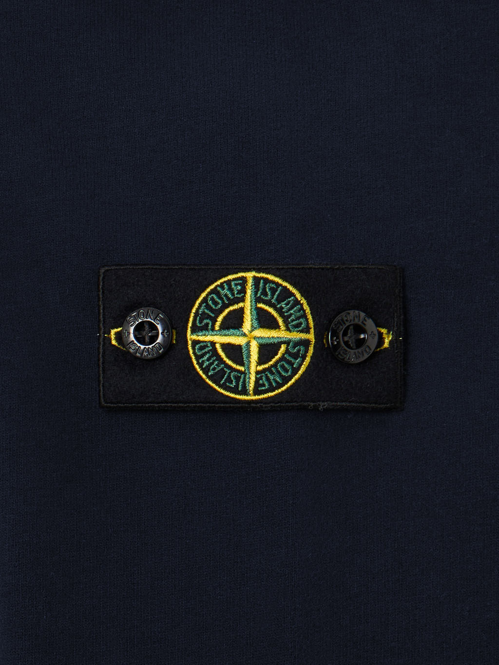FELPA IN COTONE CON LOGO 6100004 S0040V0020 STONE ISLAND KIDS 