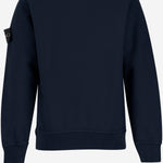 FELPA IN COTONE STRETCH CON LOGO 6100005 S0040V0028 STONE ISLAND KIDS 
