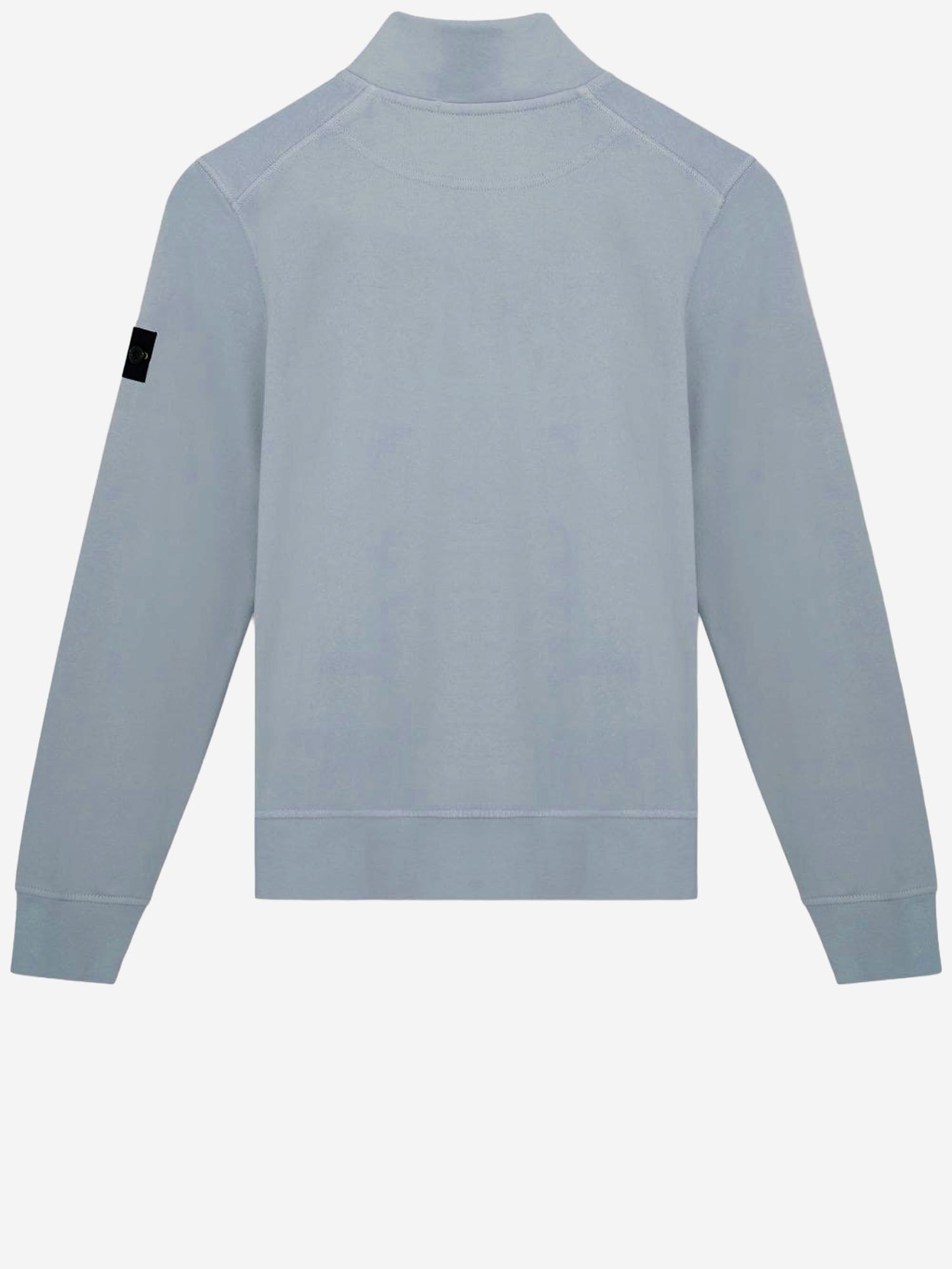 PULLOVER IN COTONE CON MEZZA ZIP 6100013 S0040V004A STONE ISLAND KIDS 