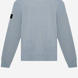 PULLOVER IN COTONE CON MEZZA ZIP 6100013 S0040V004A STONE ISLAND KIDS 