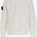 FELPA IN COTONE CON LOGO 6100005 S0040V0001 STONE ISLAND KIDS 