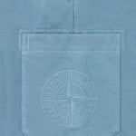 PANTALONI CORTI IN COTONE CON RICAMO LOGO 6200002 S0040V004A STONE ISLAND KIDS 
