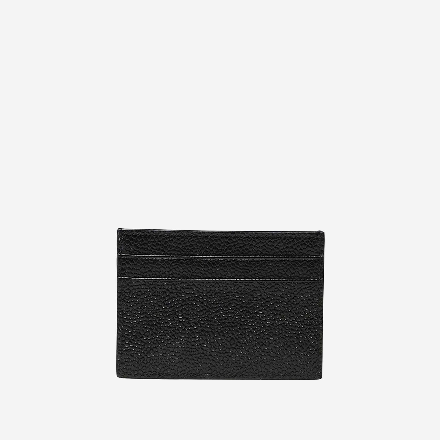 PORTACARTE IN PELLE CON LOGO FAW035A 00198001 THOM BROWNE 