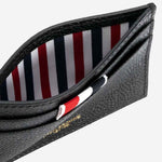 PORTACARTE IN PELLE CON LOGO FAW035A 00198001 THOM BROWNE 