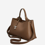 Borsa in pelle con logo XBWAPAJ0200QRI 4L64 TODS 