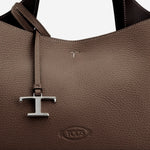 BORSA A MANO IN PELLE CON LOGO XBWAPAJ0300QRI 4L64 TODS 