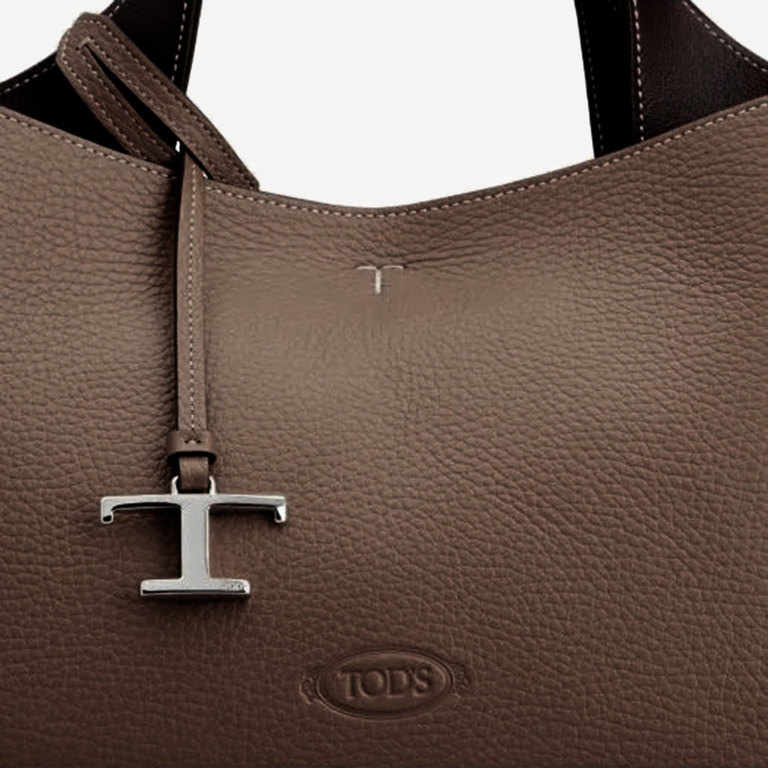 BORSA A MANO IN PELLE CON LOGO XBWAPAJ0300QRI 4L64 TODS 