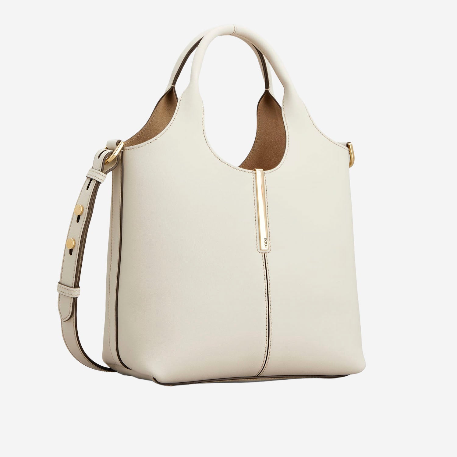 BORSA SHOPPING IN PELLE MINI XBWEBRF0100UBL 1O92 TODS 