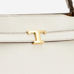 BORSA SHOPPING IN PELLE CON LOGO XBWTIMA0200WKA B015 TODS 