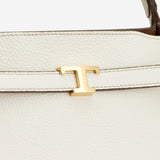 BORSA SHOPPING IN PELLE CON LOGO XBWTIMA0200WKA B015 TODS 