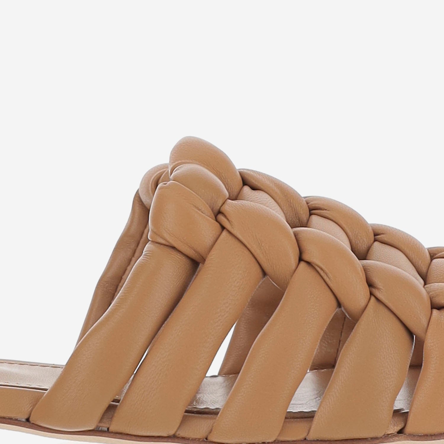 SANDALI IN PELLE INTRECCIATA XXW99L0KD20U1O C811 TODS 