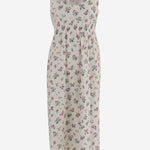 ABITO SENZA MANICHE IN COTONE CON MOTIVO FLOREALE 168918 978 TORY BURCH 