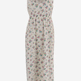 ABITO SENZA MANICHE IN COTONE CON MOTIVO FLOREALE 168918 978 TORY BURCH 