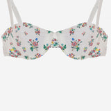 REGGISENO BIKINI CON MOTIVO FLOREALE 175244 402 TORY BURCH 