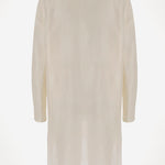 ABITO AVORIO IN LINO E SETA 176549 106 TORY BURCH 
