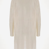ABITO AVORIO IN LINO E SETA 176549 106 TORY BURCH 