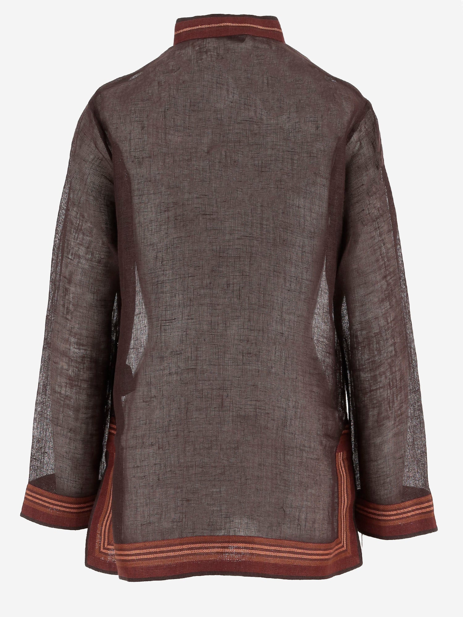 TUNICA IN LINO A RIGHE 180051 209 TORY BURCH 