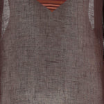 TUNICA IN LINO A RIGHE 180051 209 TORY BURCH 