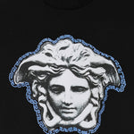 T-SHIRT IN COTONE CON STAMPA LOGO 1013302 1A167531B000 VERSACE 