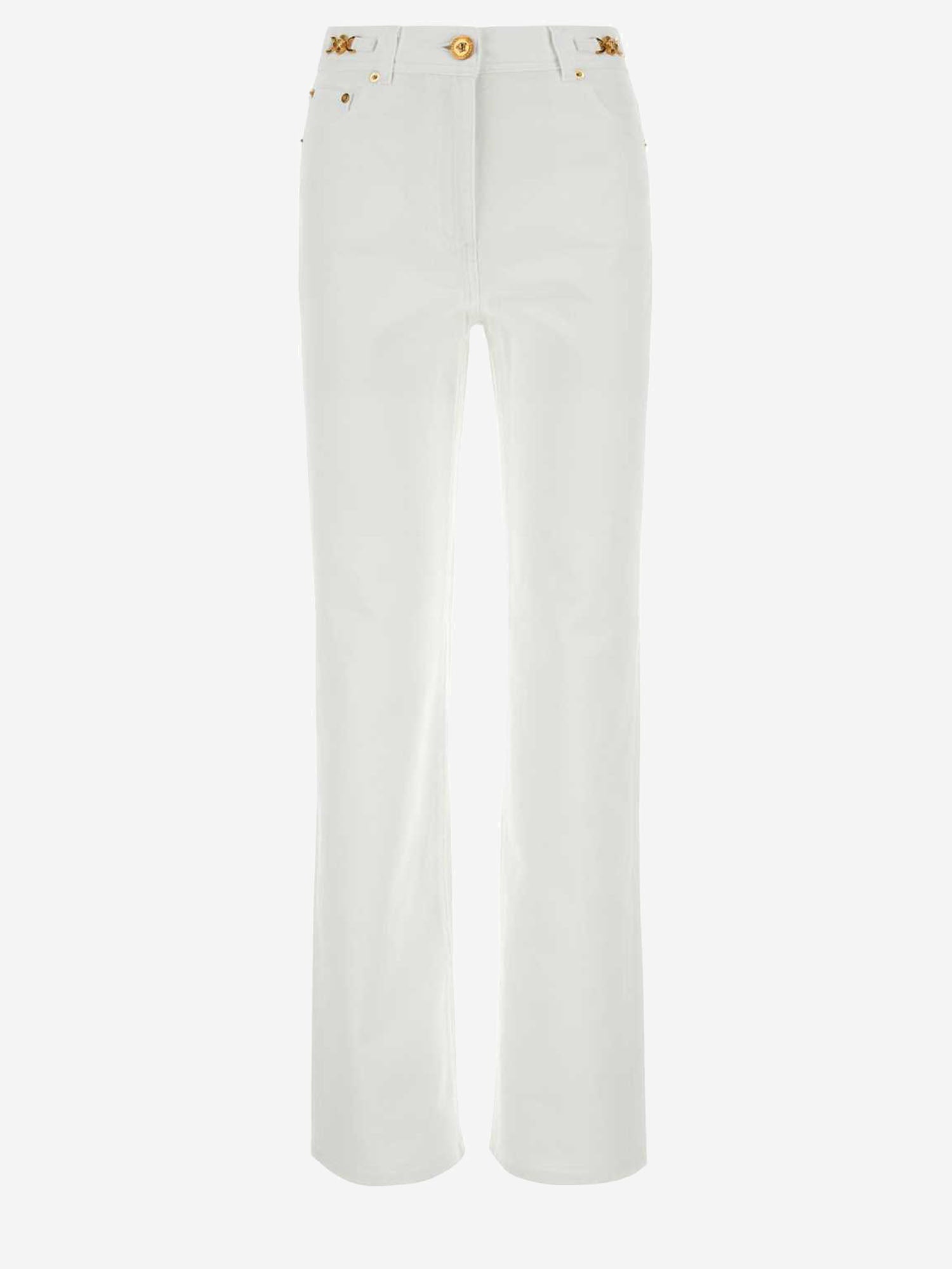 JEANS IN DENIM DI COTONE 1013745 1A085701D110 VERSACE 