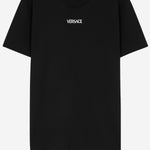 T-SHIRT IN COTONE CON LOGO 1013944 1A164551B000 VERSACE 