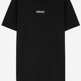 T-SHIRT IN COTONE CON LOGO 1013944 1A164551B000 VERSACE 