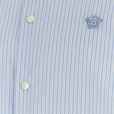 CAMICIA IN COTONE A RIGHE CON LOGO 1018874 1A164762VM60 VERSACE 