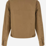 GIACCA IN COTONE CON COLLETTO A CONTRASTO 1022244 1A168021KM00 VERSACE 