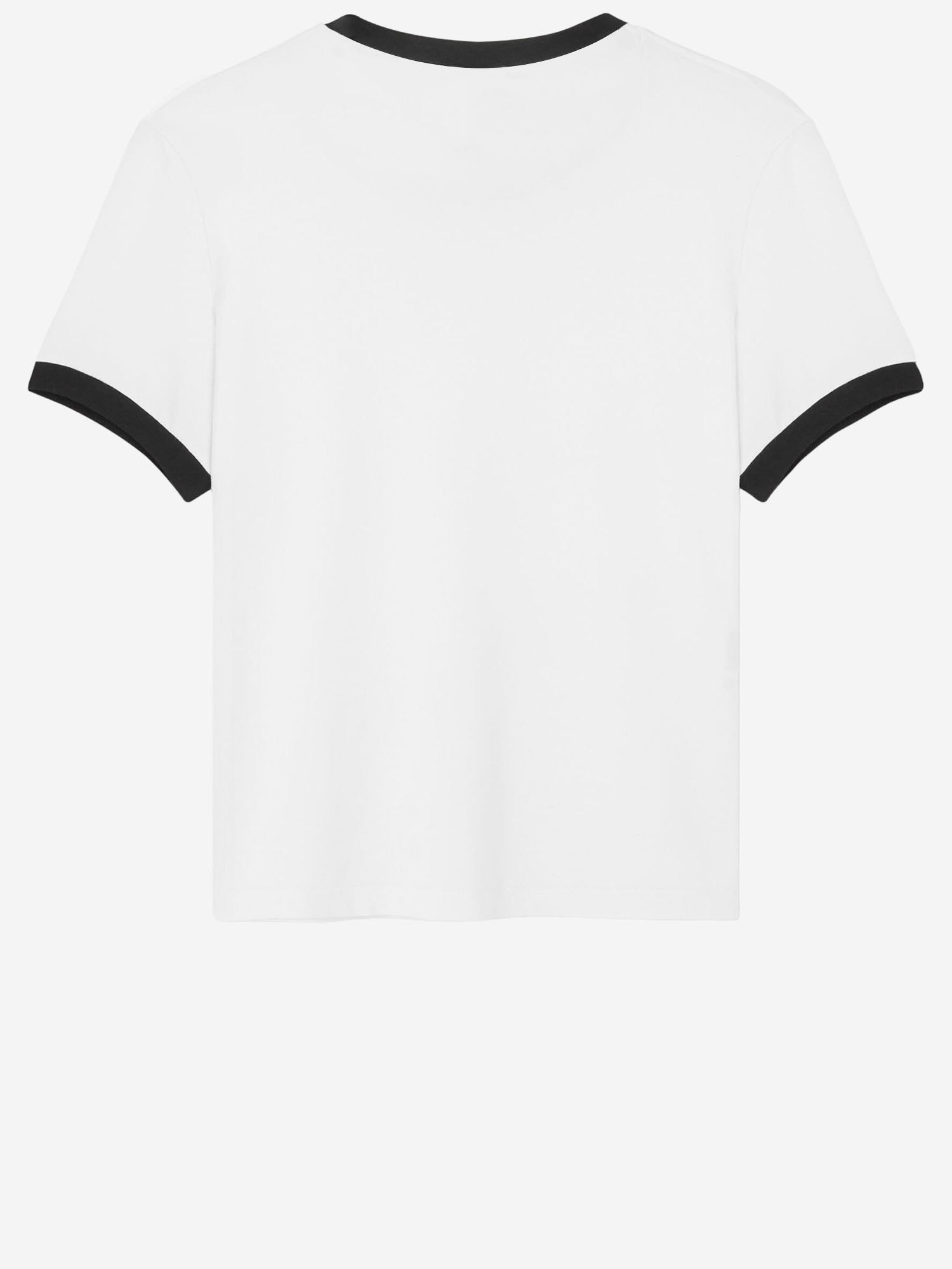 T-SHIRT IN VISCOSA STRETCH 1022656 1A166852W020 VERSACE 
