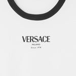 T-SHIRT IN VISCOSA STRETCH 1022656 1A166852W020 VERSACE 
