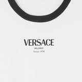 T-SHIRT IN VISCOSA STRETCH 1022656 1A166852W020 VERSACE 