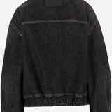 GIUBBOTTO DECORATO IN COTONE 1023067 1A164771D040 VERSACE 