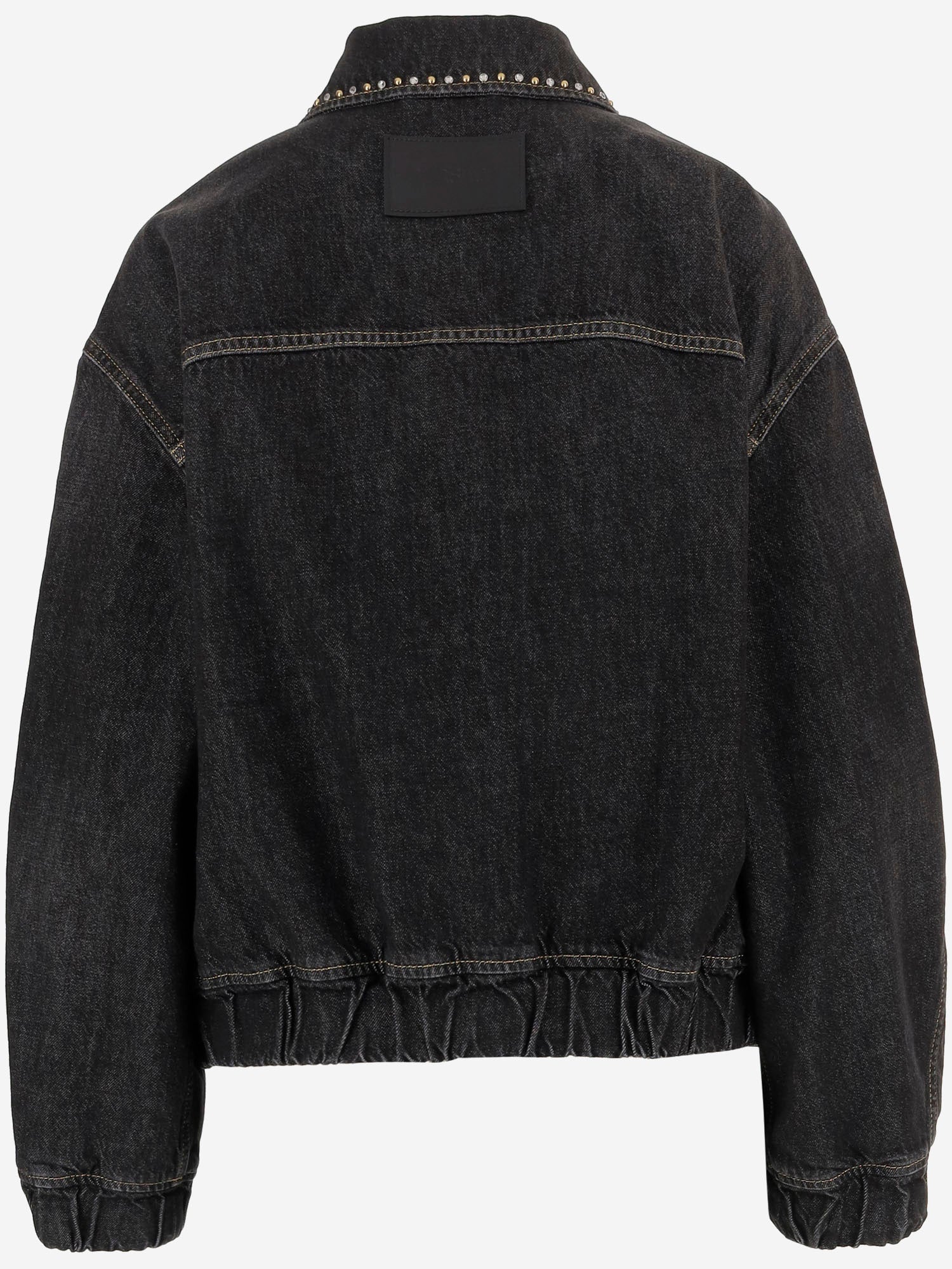 GIUBBOTTO DECORATO IN COTONE 1023067 1A164771D040 VERSACE 